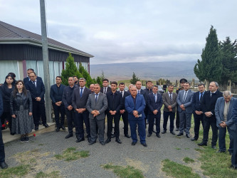 27 oktyabr 2026-cı il tarixində Qobustan rayonunun Bədəlli kəndində Vətən müharibəsi şəhidi Nadirov Fədail Fərhad oğlunun anım günü tədbiri keçirilmişdir.