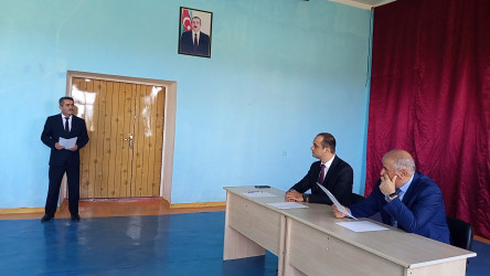 Oktyabrın 3 - də Qobustan Rayon İcra Hakimiyyətinin başçısı Adil Məmmədov növbəti səyyar qəbulunu Göydərə kəndinin sakinləri ilə keçirmişdir