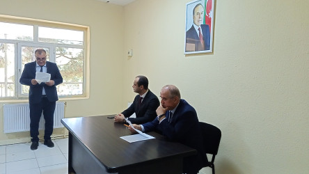 Sentyabrın 24-də Qobustan Rayon İcra Hakimiyyətinin başçısı Adil Məmmədov növbəti səyyar qəbulunu Dərəkənd kəndinin sakinləri ilə keçirmişdir.