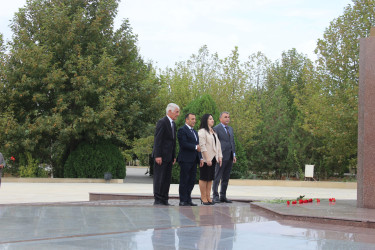 Qobustan rayonunda yüksək bal toplayaraq ali təhsil müəssisələrinə daxil olan gənclərlə görüş keçirilib.