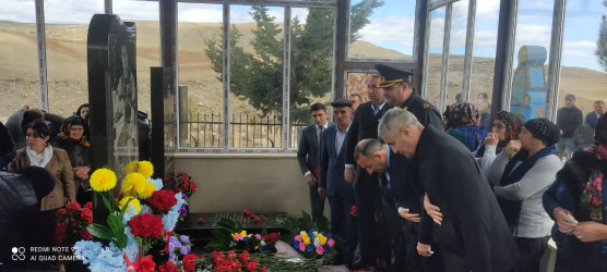 30.10.2025-ci il tarixdə Qobustan rayonu Nabur kəndində Vətən müharibəsi Şəhidi Məmmədov Bəxtiyar Bayramşah oğlunun anım günü tədbiri keçirilmişdir.