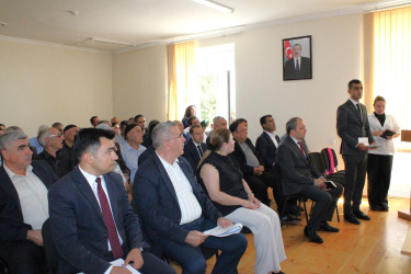 Sentyabrın 23-də Qobustan Rayon İcra Hakimiyyətinin başçısı Adil Məmmədov növbəti səyyar qəbulunu Cəyirli kənd sakinləri ilə keçirmişdir.