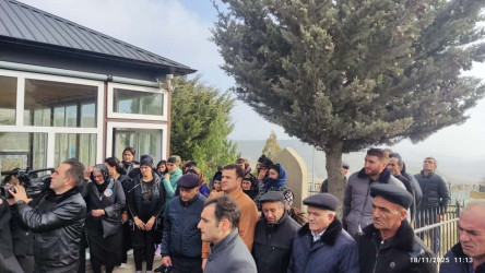 18.11.2025-ci il tarixdə Qobustan rayonu Nabur kəndində Vətən müharibəsi Şəhidi Mayılov Murad Gülümxan oğlunun anım günü tədbiri keçirilmişdir.