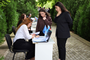 Qobustan rayonunda əmək yarmarkası təşkil olunub