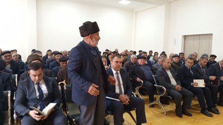 Noyabrın 6 - da Qobustan Rayon İcra Hakimiyyətinin başçısı Adil Məmmədov növbəti səyyar qəbulunu Sündü kəndinin sakinləri ilə keçirmişdir.