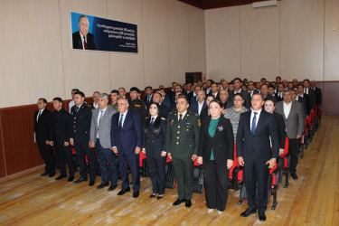 27 Sentyabr – Anım Günü münasibətilə Qobustan rayonunda şəhidlərin xatirəsi ehtiramla yad edilib.
