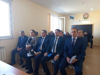 Noyabrın 25 - də Qobustan Rayon İcra Hakimiyyətinin başçısı Adil Məmmədov növbəti səyyar qəbulunu Şıxzahırlı kəndinin sakinləri ilə keçirmişdir.