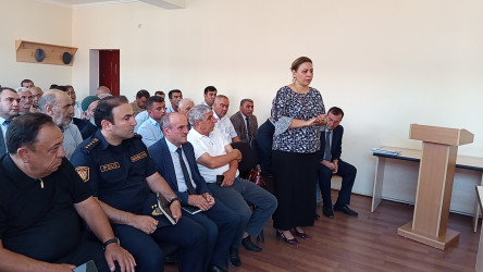 Avqustun 22-də Qobustan Rayon İcra Hakimiyyətinin başçısı Adil Məmmədov növbəti səyyar qəbulunu Təklə kənd sakinləri ilə keçirmişdir.