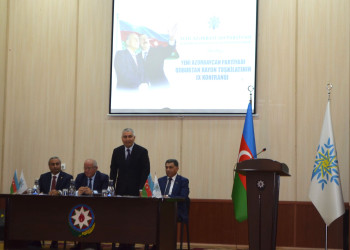 Sentyabrın 18-də Yeni Azərbaycan Partiyası (YAP) Qobustan rayon təşkilatının IX konfransı keçirilib.