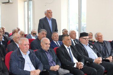 Qobustan Rayon Ağsaqqallar Şurasının hesabat iclası keçirilib – İdarə Heyətinin tərkibi yenidən seçilib