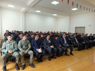 Noyabrın 6 - da Qobustan Rayon İcra Hakimiyyətinin başçısı Adil Məmmədov növbəti səyyar qəbulunu Sündü kəndinin sakinləri ilə keçirmişdir.
