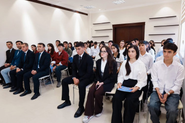İsmayıllı Dövlət Peşə Təhsil Mərkəzinin Qobustan korpusunda müəllim və tələbə heyətilə görüş keçirilmişdir.