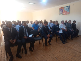  İyulun 11-də Qobustan Rayon İcra Hakimiyyətinin başçısı Adil Məmmədov növbəti səyyar qəbulunu Ərəbqədim kənd sakinləri ilə keçirmişdir.