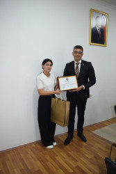 Qobustan Rayon İcra Hakimiyyətində ali məktəblərə yüksək balla qəbul olmuş məzunlarla görüş keçirilmişdir.